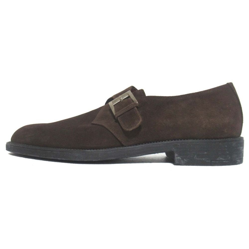 Salvatore Ferragamo Salvatore Ferragamo Salvatore Ferragamo Single Monk Strap Suede Business Shoes Leather Shoes DUTY FREE for USA Size ONE SIZE - 2 Thumbnail