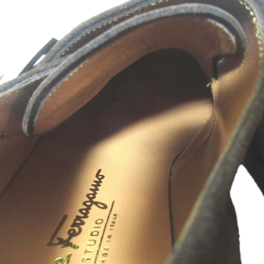 Salvatore Ferragamo Salvatore Ferragamo Salvatore Ferragamo Single Monk Strap Suede Business Shoes Leather Shoes DUTY FREE for USA Size ONE SIZE - 8 Thumbnail