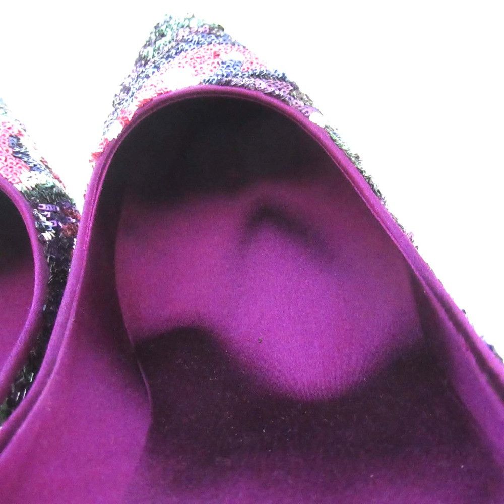 Roger Vivier Roger Vivier Roger Vivier Spangle Pointed Toe Pumps Textile Shoes DUTY FREE for USA Size ONE SIZE - 7 Thumbnail