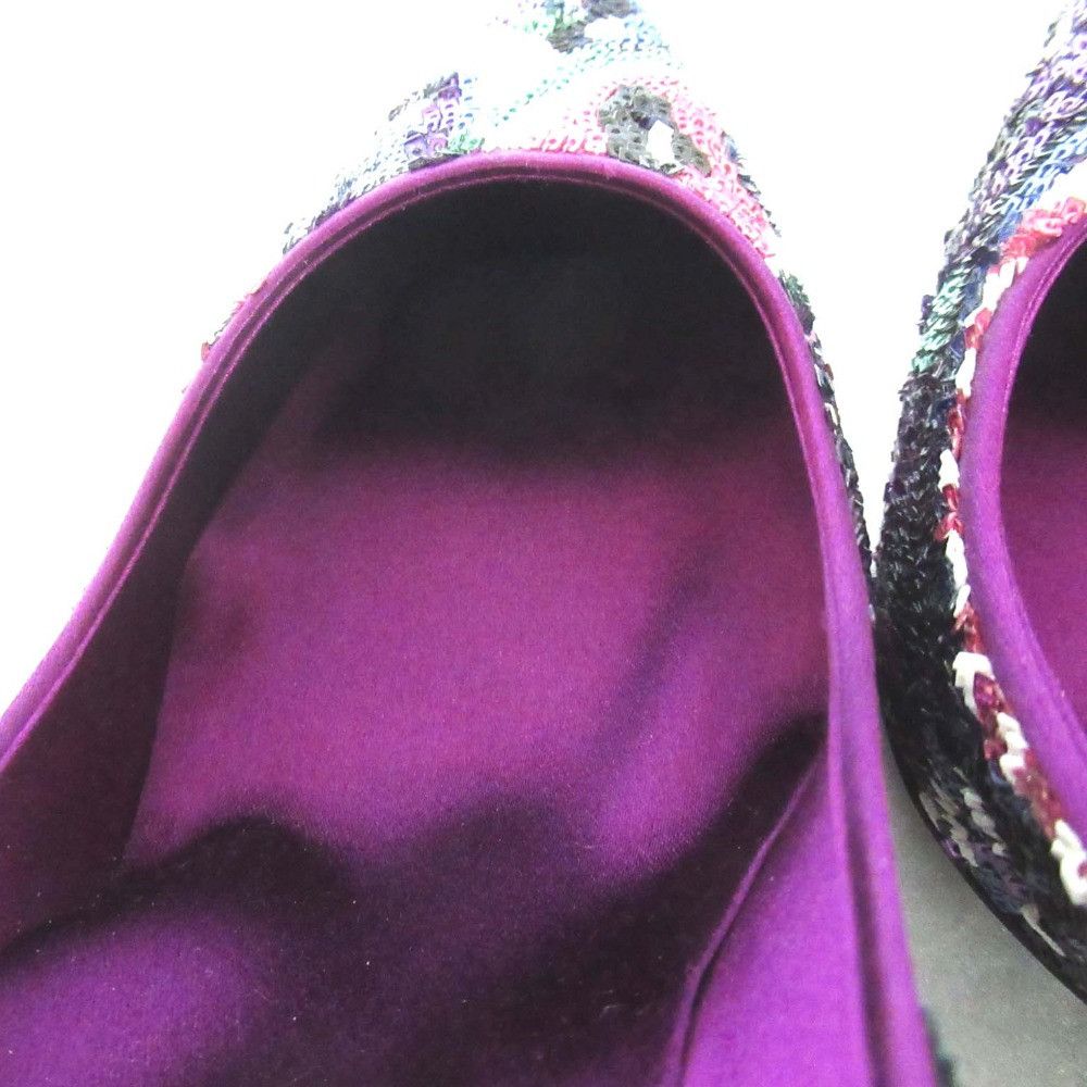 Roger Vivier Roger Vivier Roger Vivier Spangle Pointed Toe Pumps Textile Shoes DUTY FREE for USA Size ONE SIZE - 6 Thumbnail