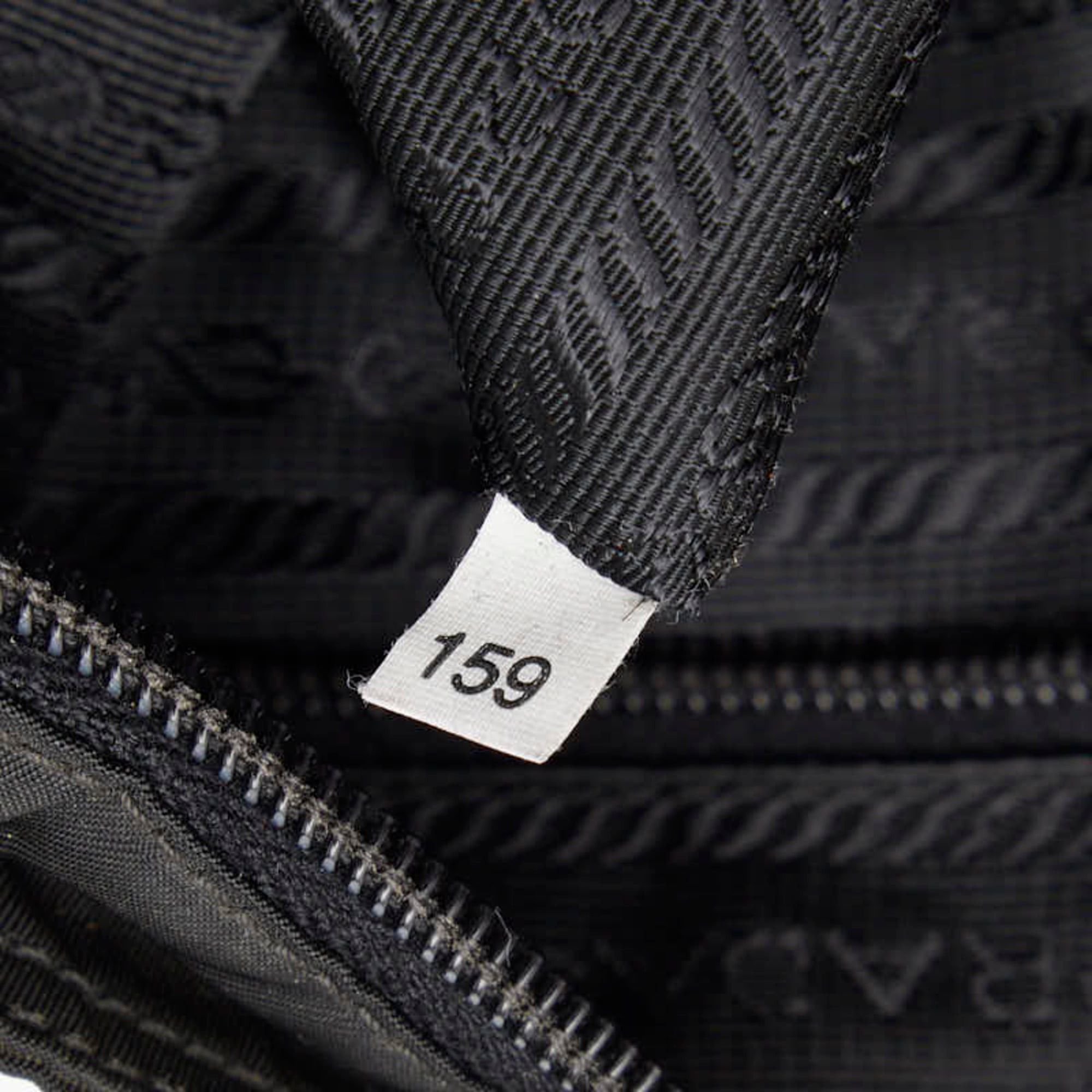 Prada Prada Triangle Logo Plate Shoulder Bag Black Nylon Leather Women's PRADA Size ONE SIZE - 11 Thumbnail