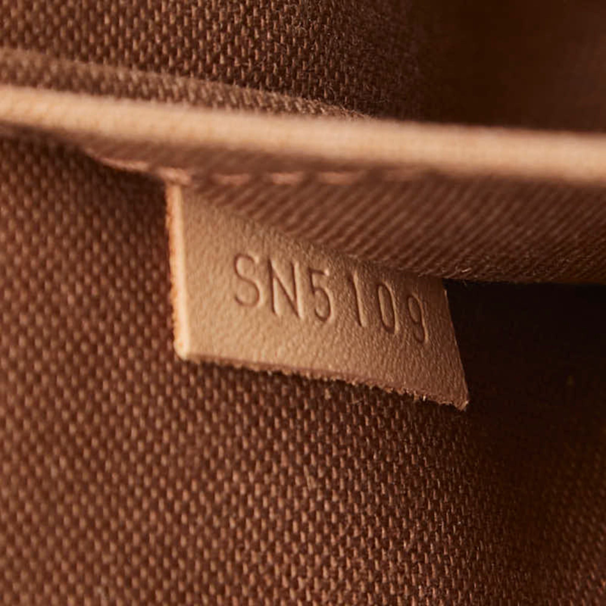 Louis Vuitton Louis Vuitton Monogram Alma BB Handbag/Shoulder Bag, 2-Way, M53152, Brown Leather, Women's, LOUIS VUITTON Size ONE SIZE - 10 Thumbnail
