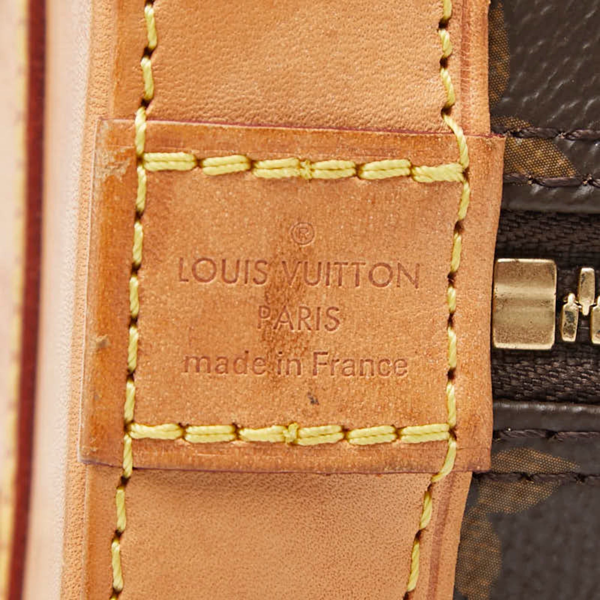 Louis Vuitton Louis Vuitton Monogram Alma BB Handbag/Shoulder Bag, 2-Way, M53152, Brown Leather, Women's, LOUIS VUITTON Size ONE SIZE - 11 Thumbnail