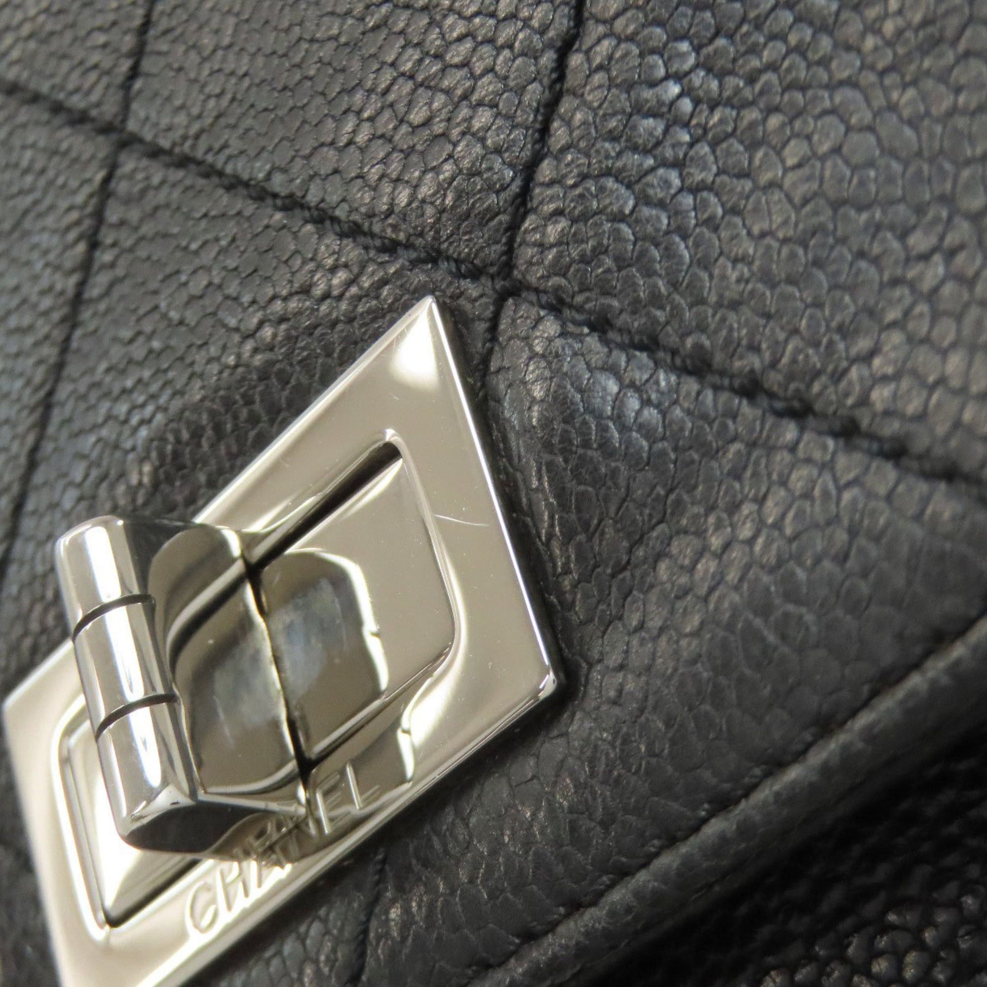 Chanel CHANEL Matelasse Silver Hardware Tote Bag in Grained Calfskin for Women Size ONE SIZE - 20 Thumbnail