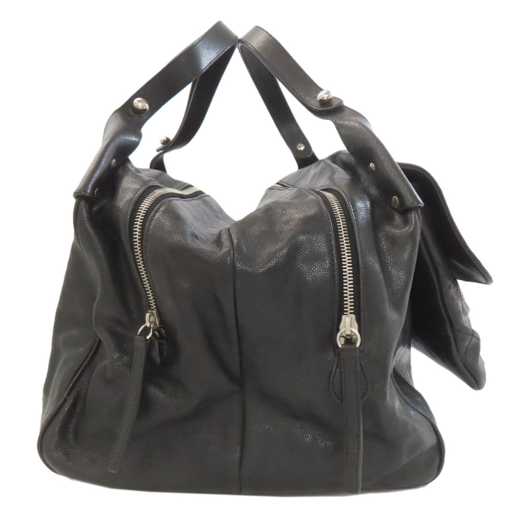 Chanel CHANEL Matelasse Silver Hardware Tote Bag in Grained Calfskin for Women Size ONE SIZE - 3 Thumbnail