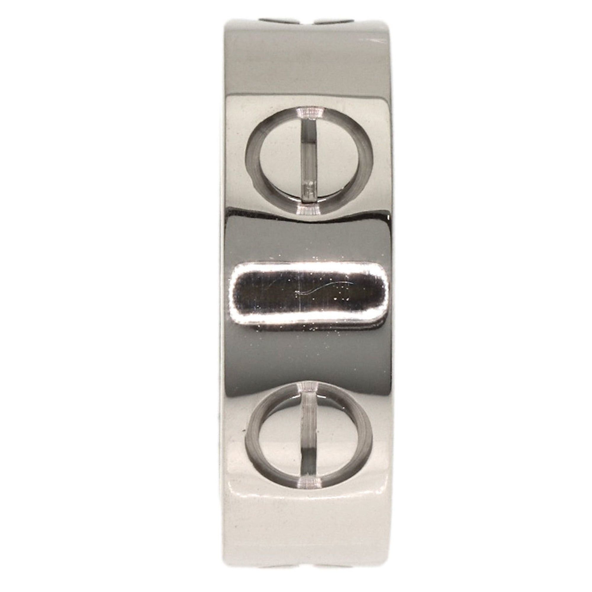 Cartier Cartier Love Ring #47 18K White Gold Women's Size ONE SIZE - 9 Thumbnail