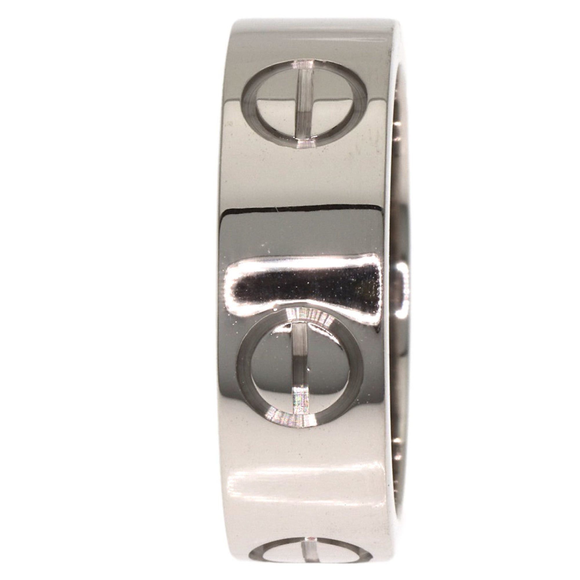 Cartier Cartier Love Ring #47 18K White Gold Women's Size ONE SIZE - 3 Thumbnail