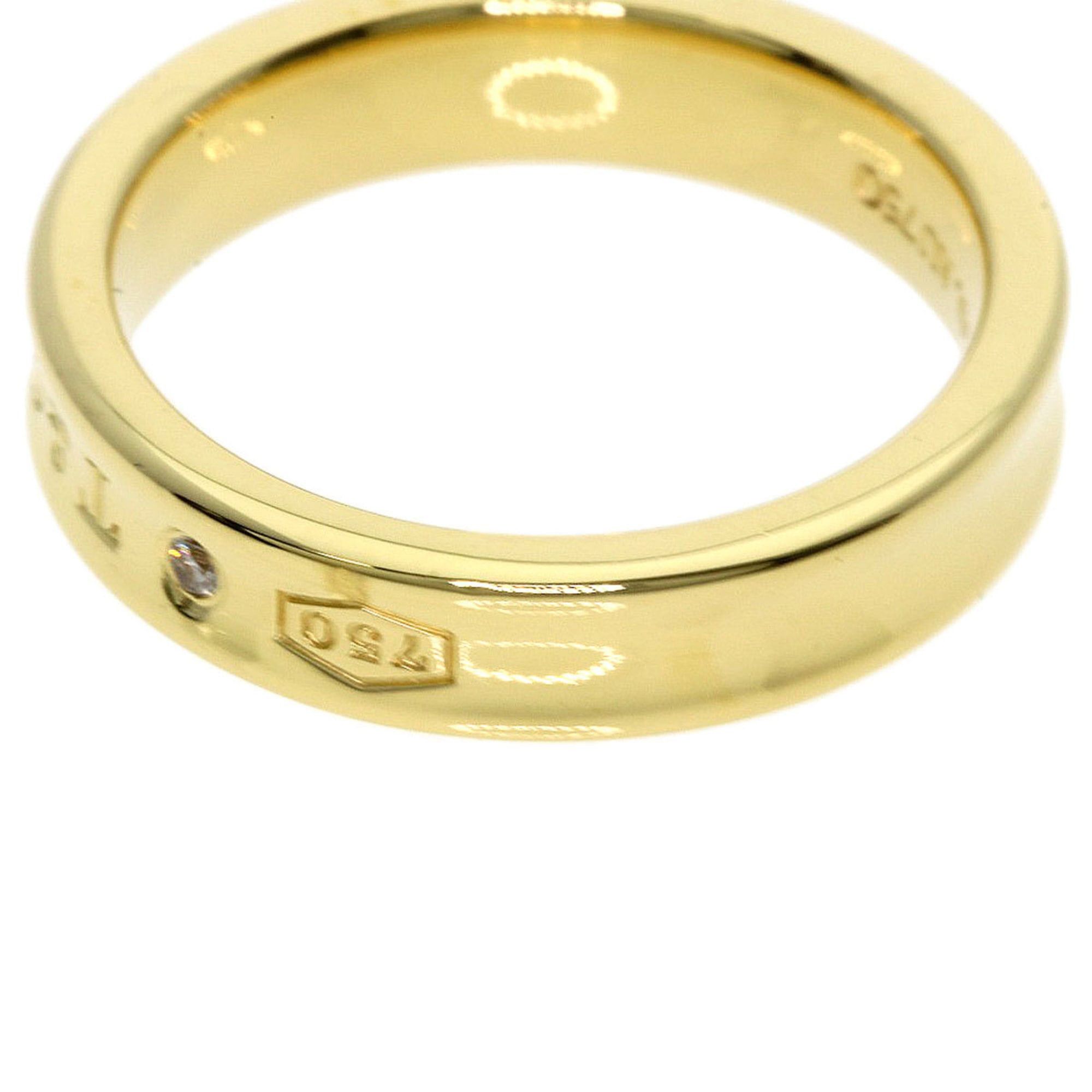 Tiffany & Co. Tiffany & Co. 1837 Narrow Two-Piece Diamond Ring in 18K Yellow Gold for Women. Size ONE SIZE - 7 Thumbnail