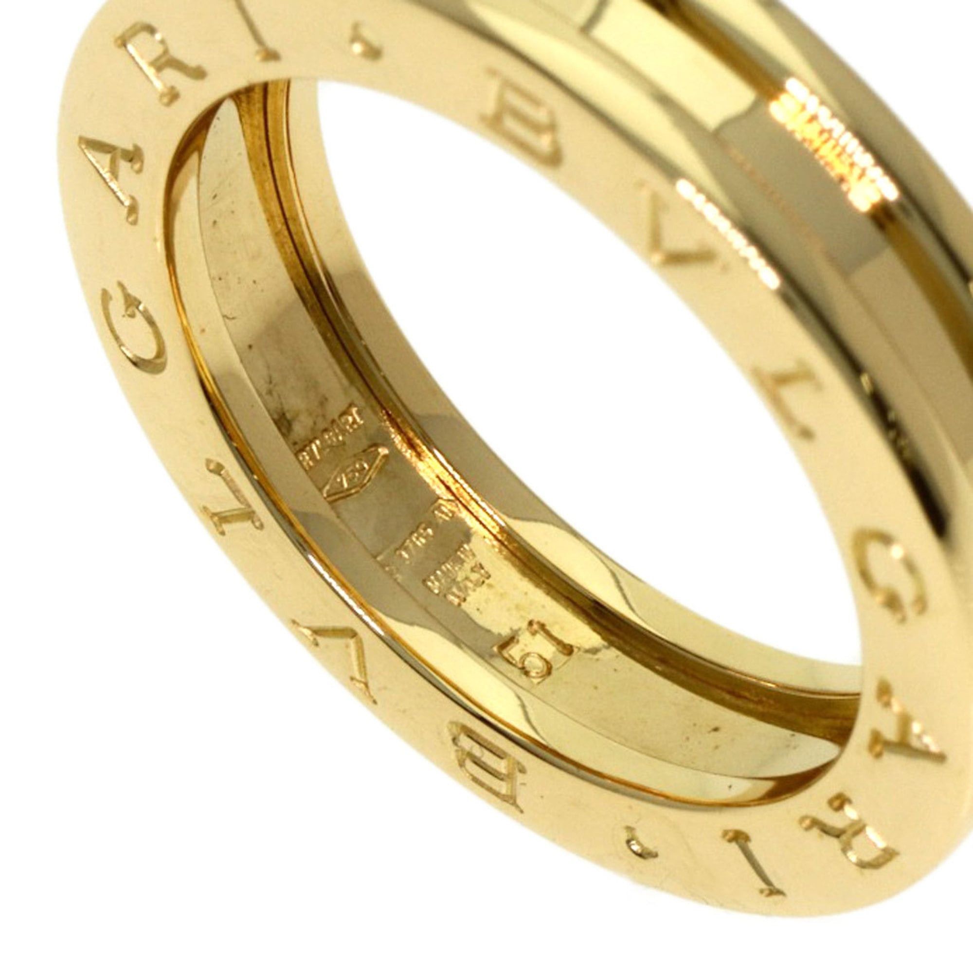 Bvlgari BVLGARI B-zero1 1-Band #51 Ring in 18K Yellow Gold for Women Size ONE SIZE - 5 Thumbnail
