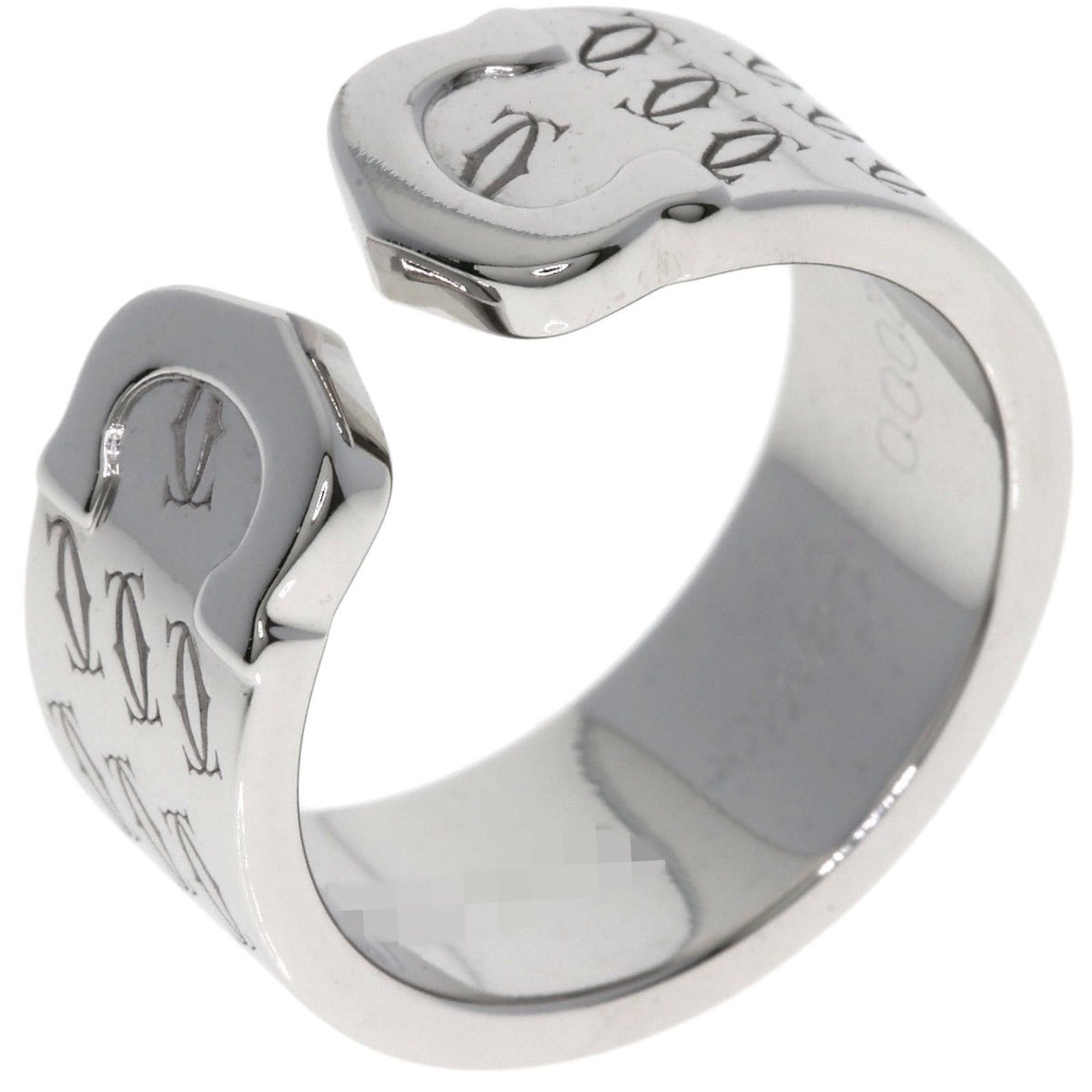 Cartier Cartier 2C 2000 Christmas Limited Edition #51 Ring, 18K White Gold, Women's Size ONE SIZE - 2 Thumbnail