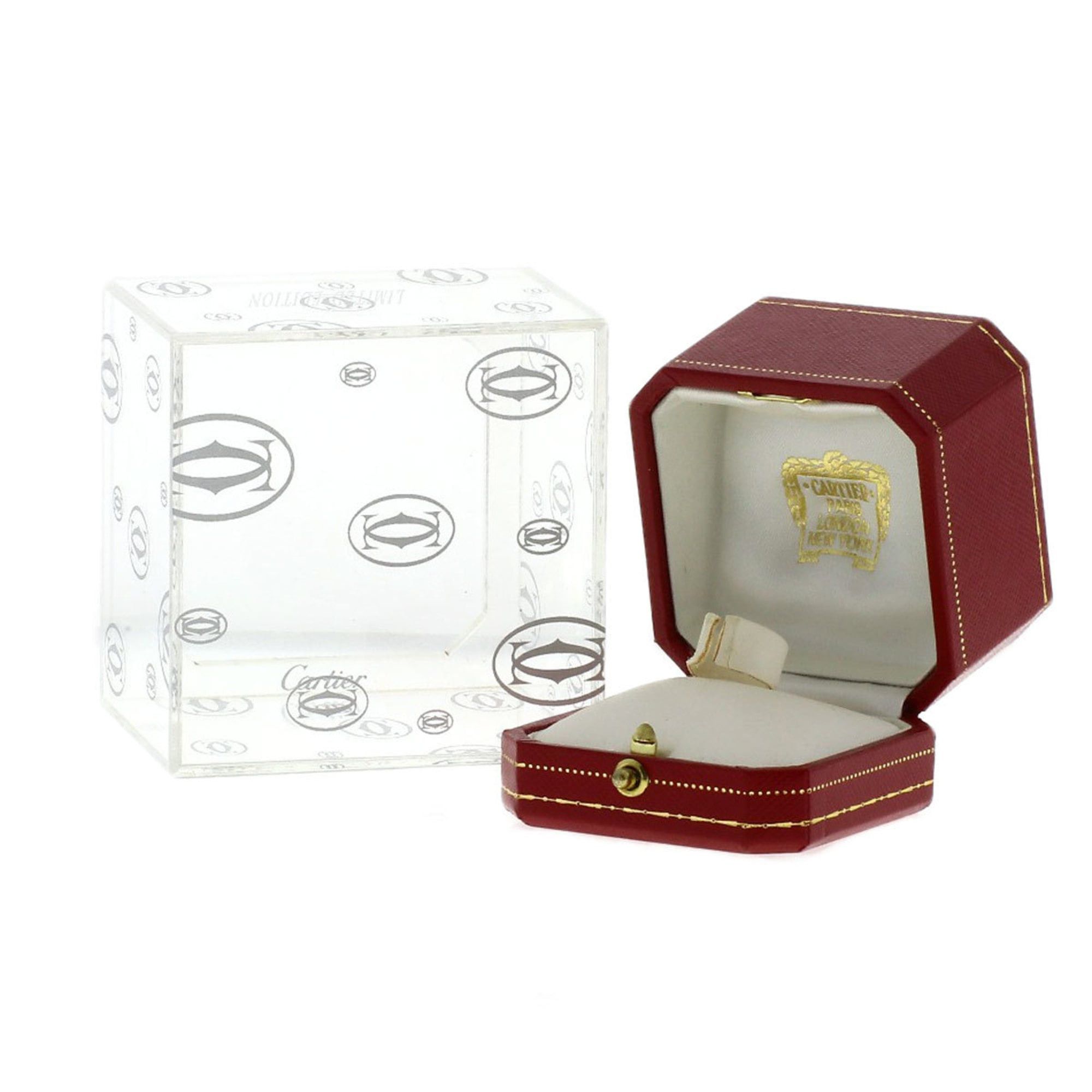 Cartier Cartier 2C 2000 Christmas Limited Edition #51 Ring, 18K White Gold, Women's Size ONE SIZE - 12 Thumbnail