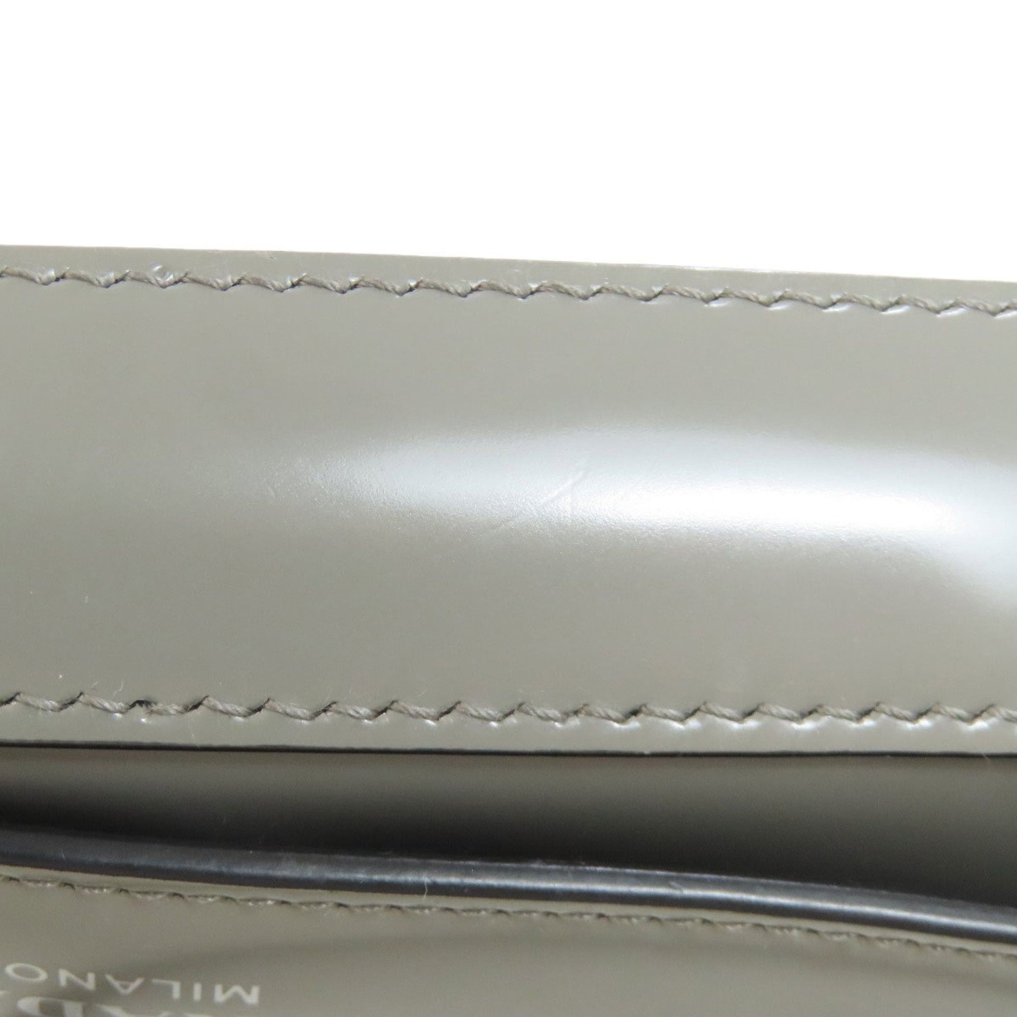 Prada Prada logo brushed leather shoulder bag for women Size ONE SIZE - 18 Thumbnail