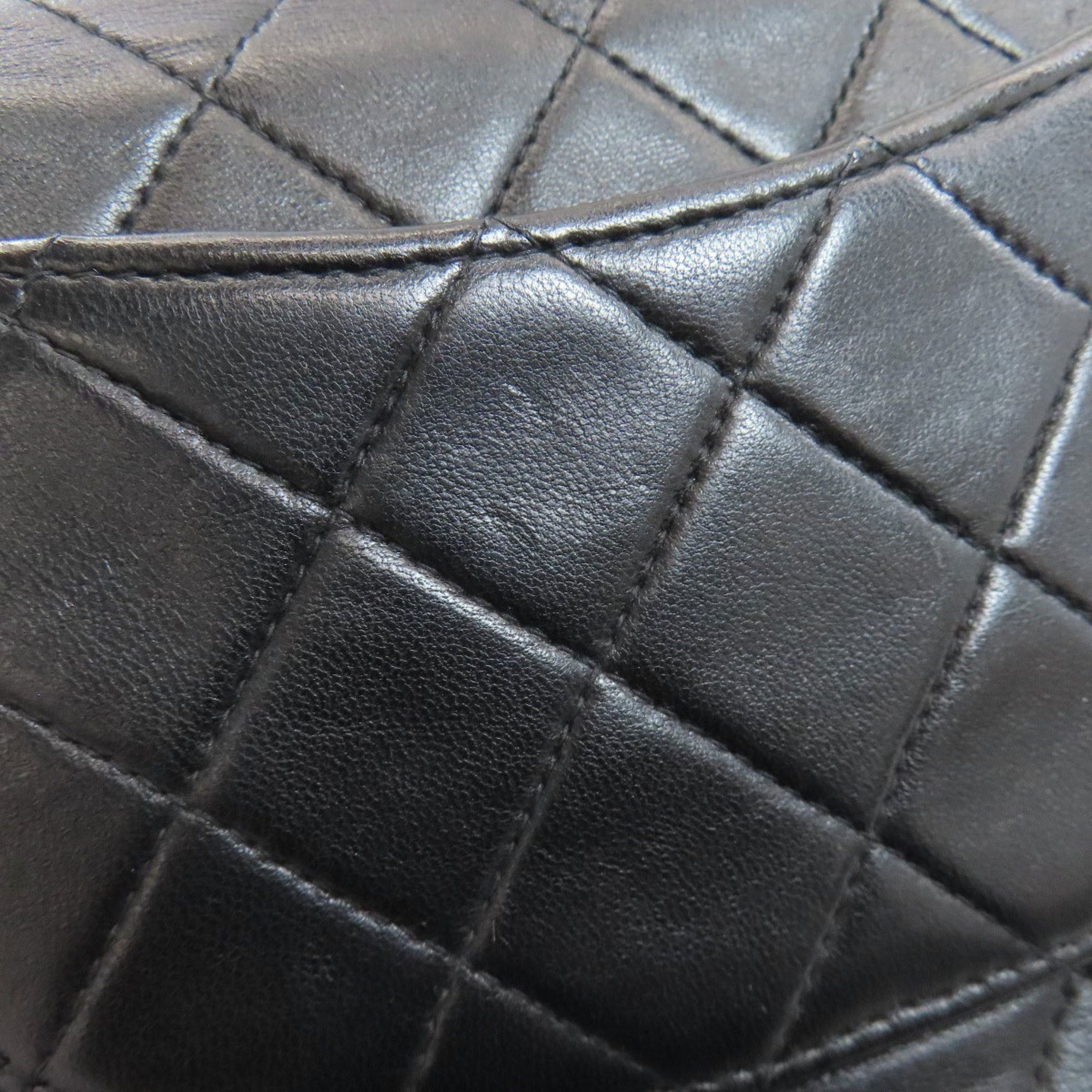 Chanel Chanel Matelasse Chain Shoulder Bag with Silver Hardware, Lambskin, Women's, CHANEL Size ONE SIZE - 15 Thumbnail