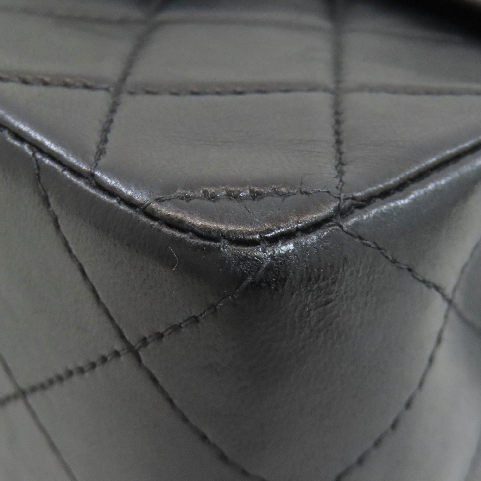 Chanel Chanel Matelasse Chain Shoulder Bag with Silver Hardware, Lambskin, Women's, CHANEL Size ONE SIZE - 22 Thumbnail