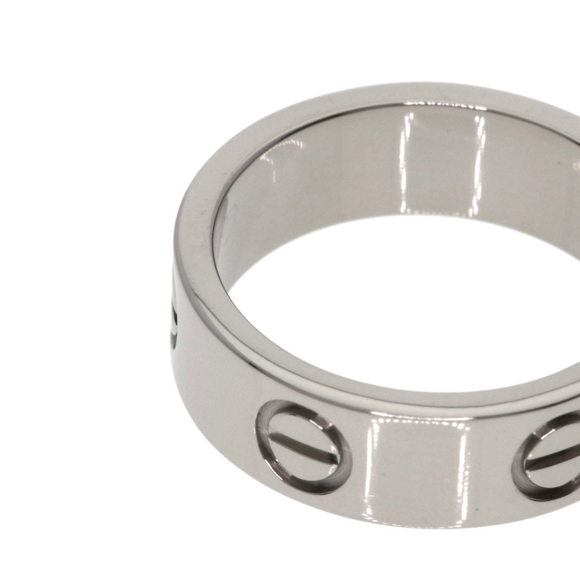 Cartier Cartier Love Ring #49 18K White Gold Women's Size ONE SIZE - 6 Thumbnail