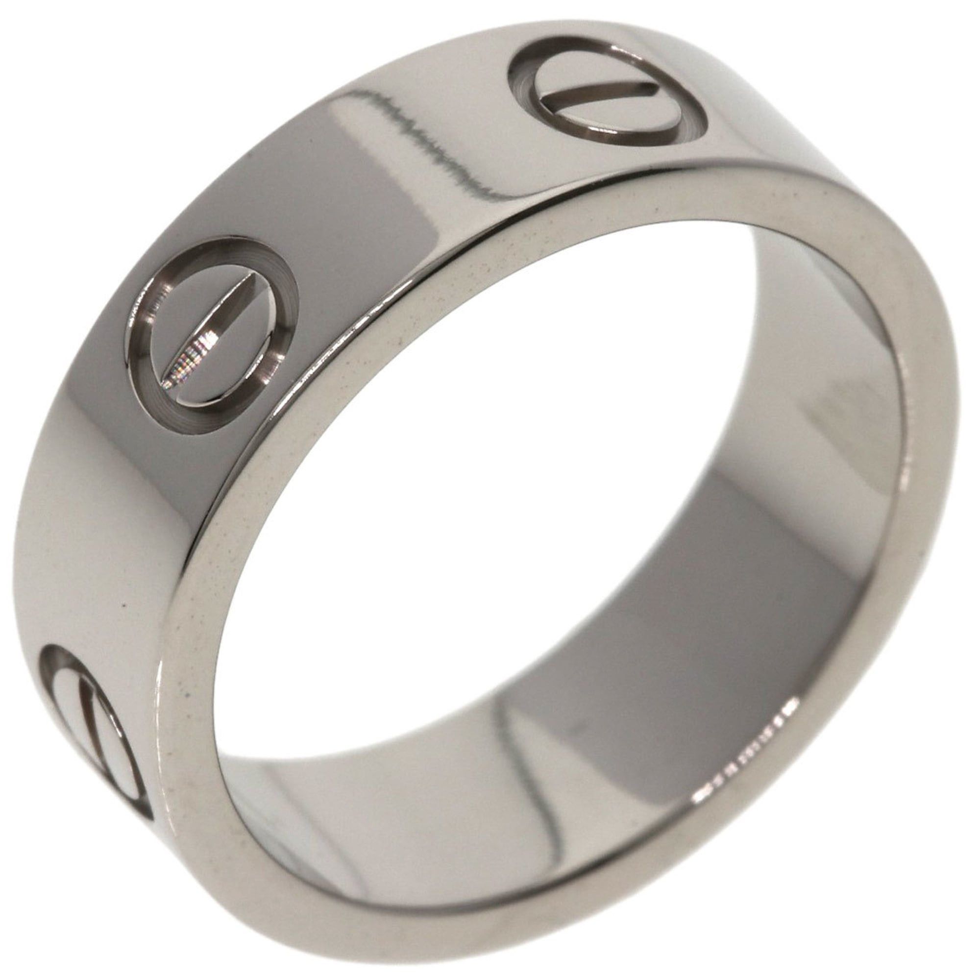 Cartier Cartier Love Ring #49 18K White Gold Women's Size ONE SIZE - 2 Thumbnail
