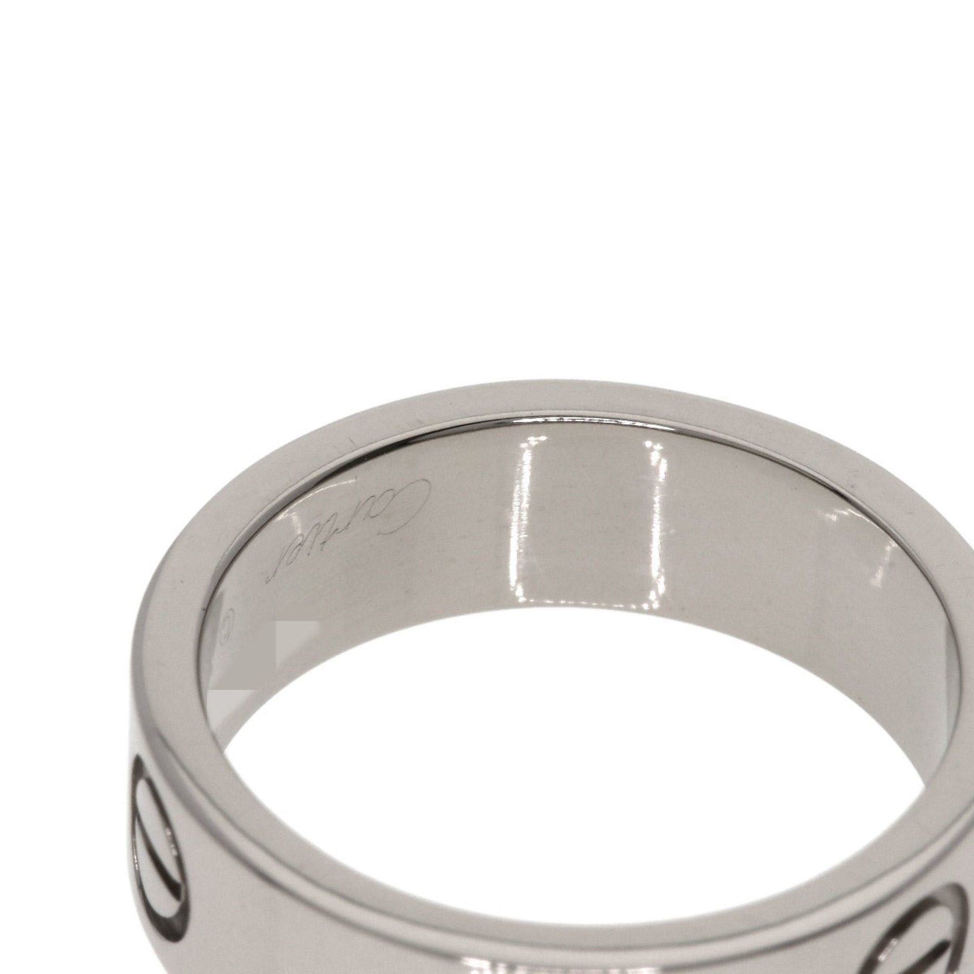 Cartier Cartier Love Ring #49 18K White Gold Women's Size ONE SIZE - 7 Thumbnail