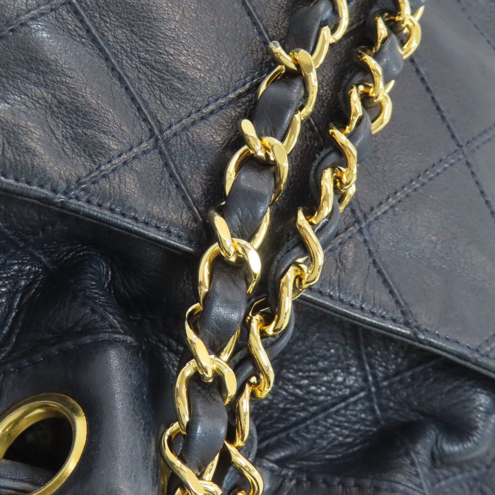 Chanel CHANEL Bicolore Gold Hardware Lambskin Shoulder Bag for Women Size ONE SIZE - 18 Thumbnail