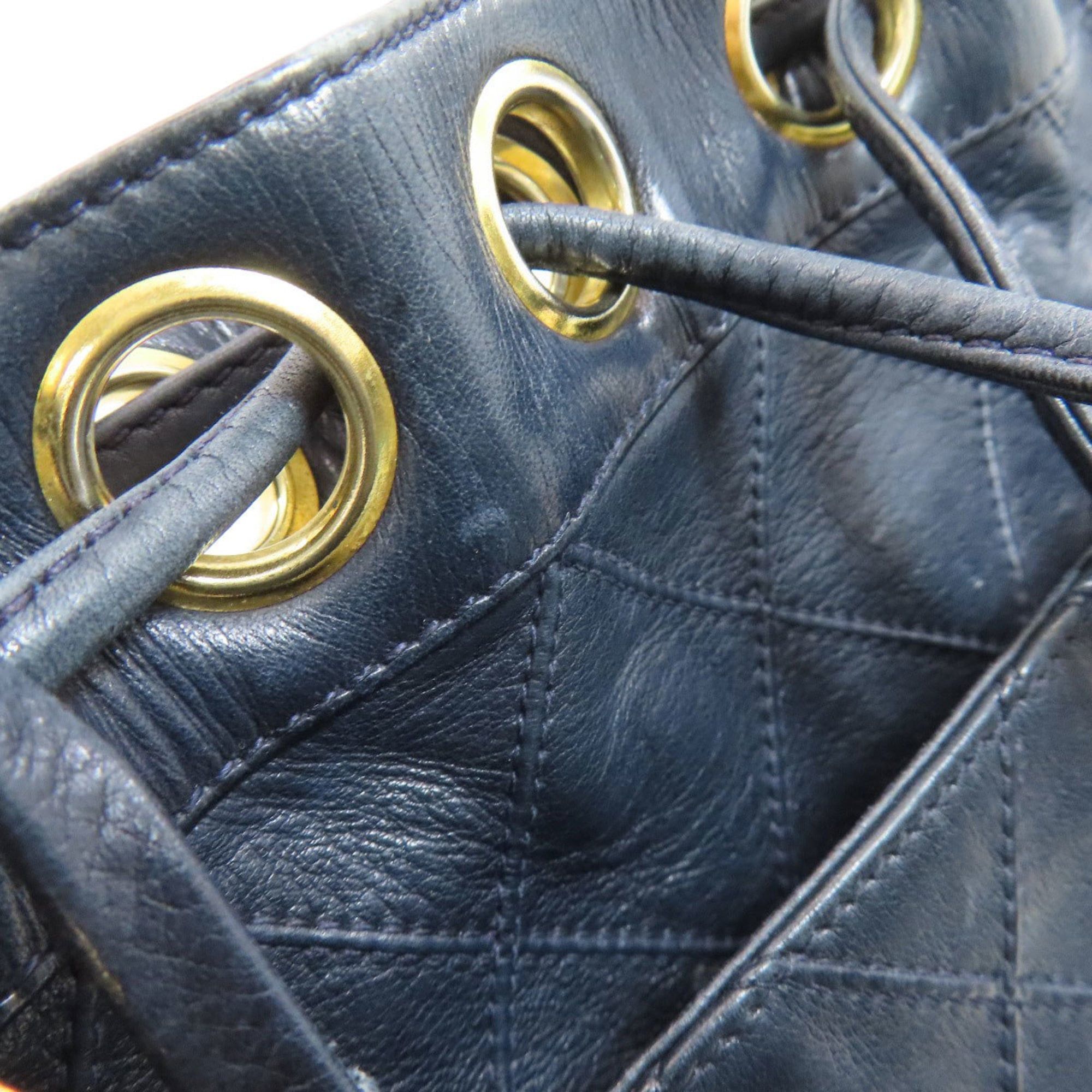 Chanel CHANEL Bicolore Gold Hardware Lambskin Shoulder Bag for Women Size ONE SIZE - 19 Thumbnail