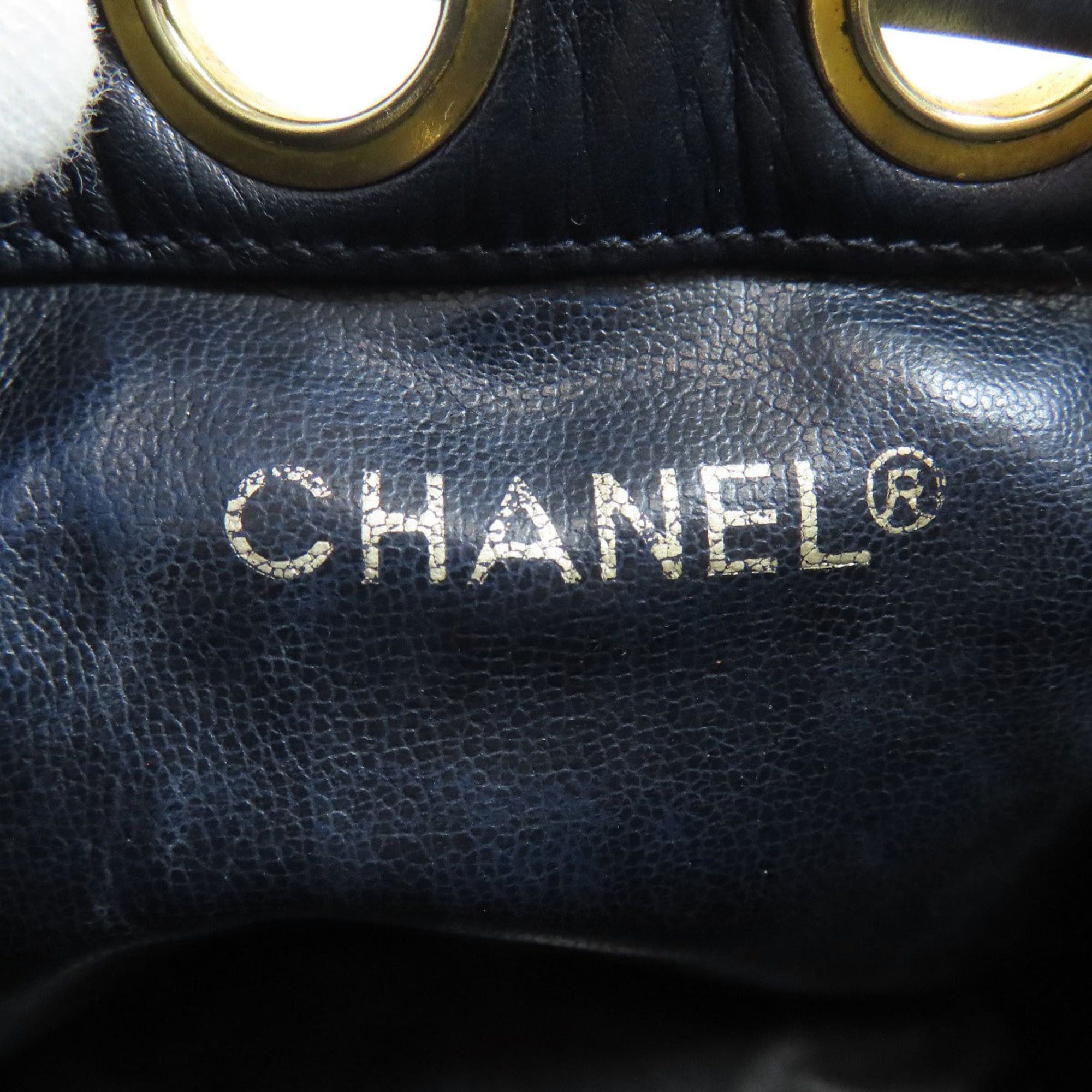 Chanel CHANEL Bicolore Gold Hardware Lambskin Shoulder Bag for Women Size ONE SIZE - 6 Thumbnail
