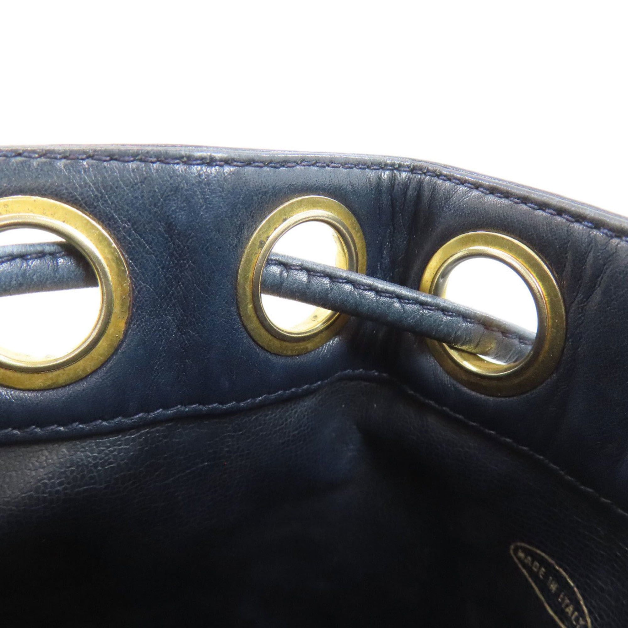 Chanel CHANEL Bicolore Gold Hardware Lambskin Shoulder Bag for Women Size ONE SIZE - 13 Thumbnail