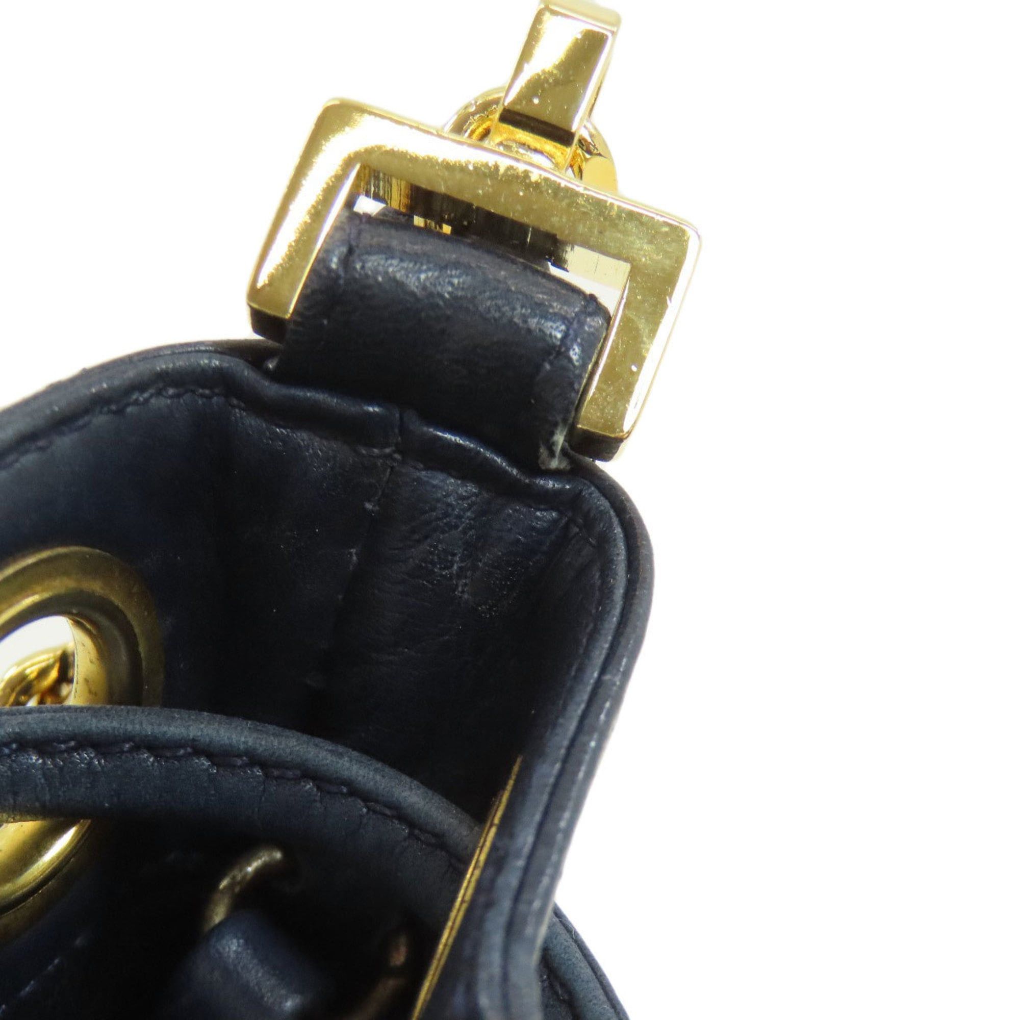 Chanel CHANEL Bicolore Gold Hardware Lambskin Shoulder Bag for Women Size ONE SIZE - 14 Thumbnail