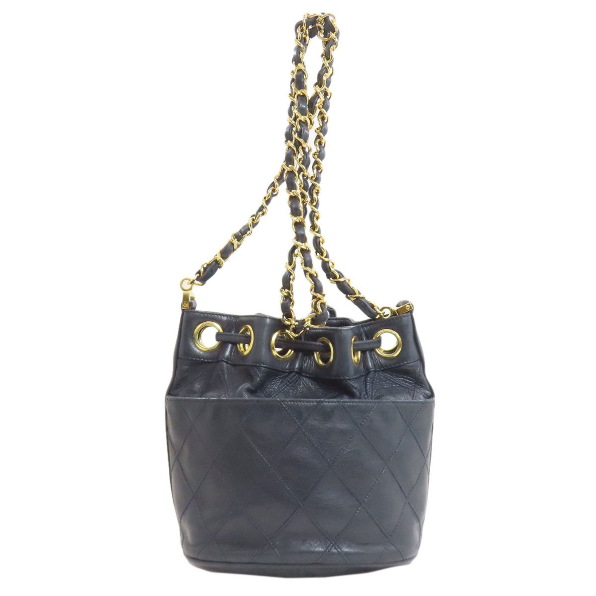 Chanel CHANEL Bicolore Gold Hardware Lambskin Shoulder Bag for Women Size ONE SIZE - 2 Thumbnail