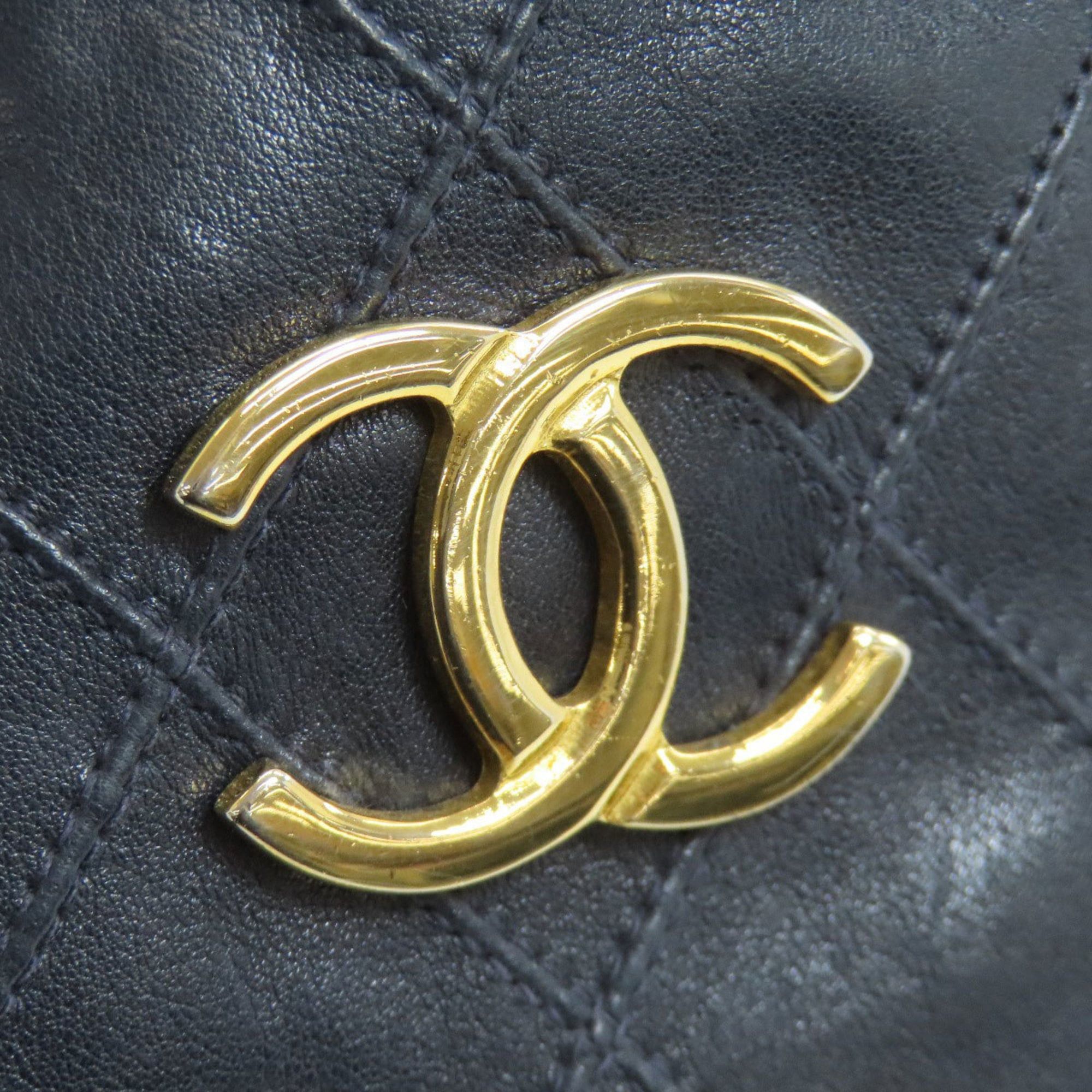 Chanel CHANEL Bicolore Gold Hardware Lambskin Shoulder Bag for Women Size ONE SIZE - 17 Thumbnail