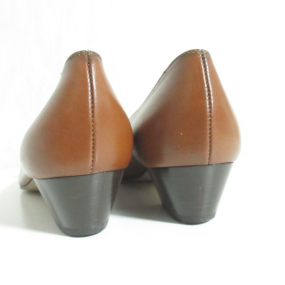 Salvatore Ferragamo Salvatore Ferragamo Salvatore Ferragamo Vara Leather Pumps Leather Shoes DUTY FREE for USA Size ONE SIZE - 3 Thumbnail