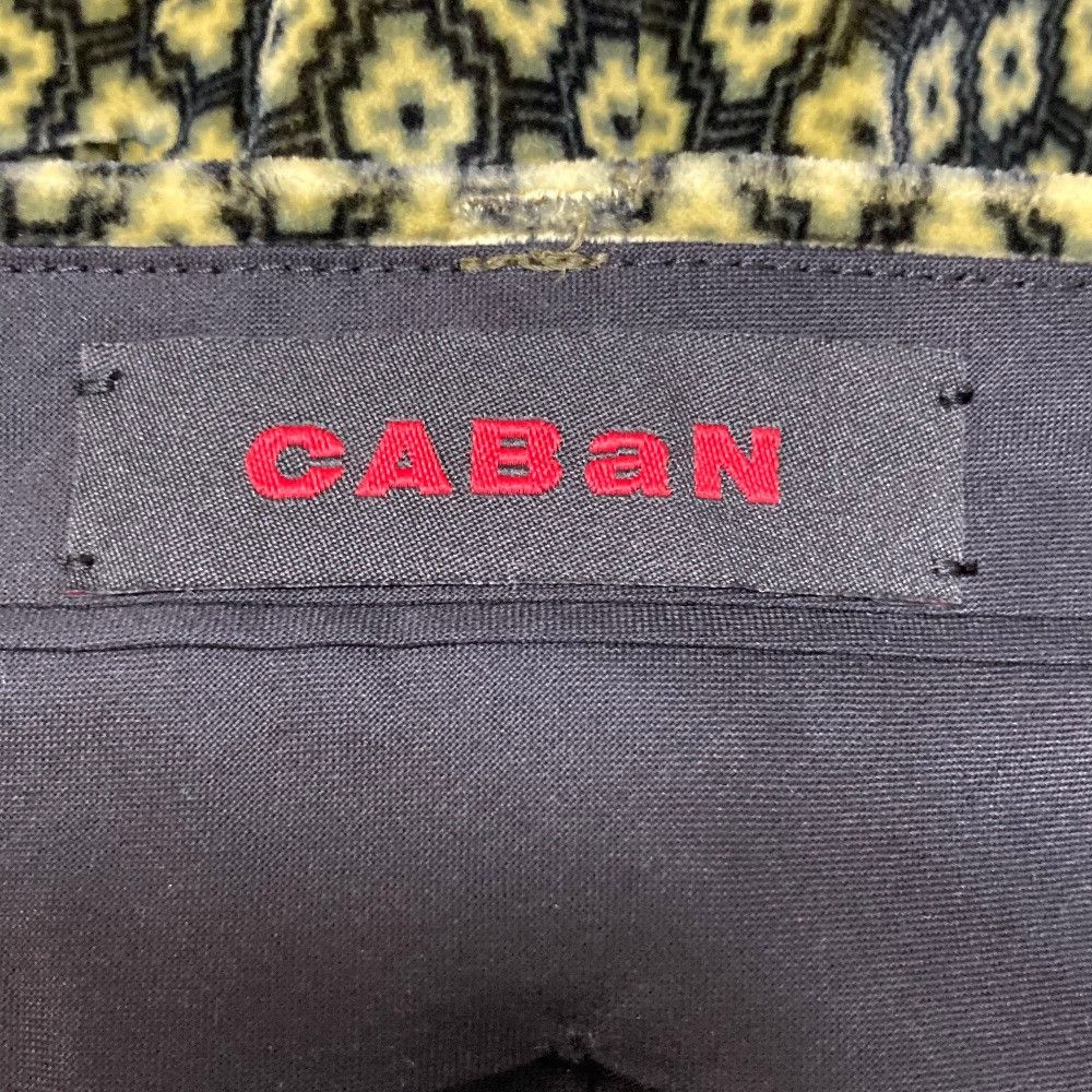 Other Other CABaN Geometric Velvet Wide Pants Textile Pants DUTY FREE for USA Size ONE SIZE - 4 Thumbnail