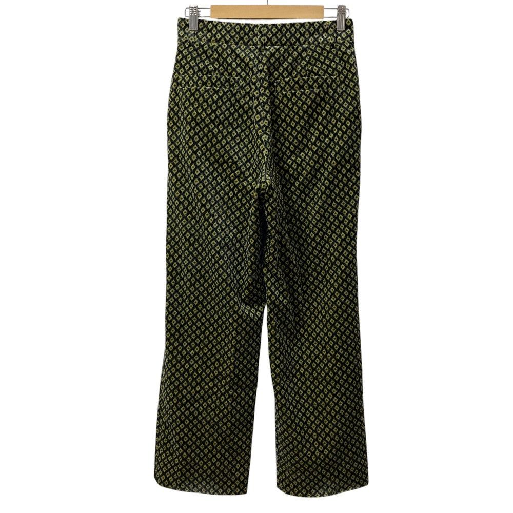 Other Other CABaN Geometric Velvet Wide Pants Textile Pants DUTY FREE for USA Size ONE SIZE - 3 Thumbnail
