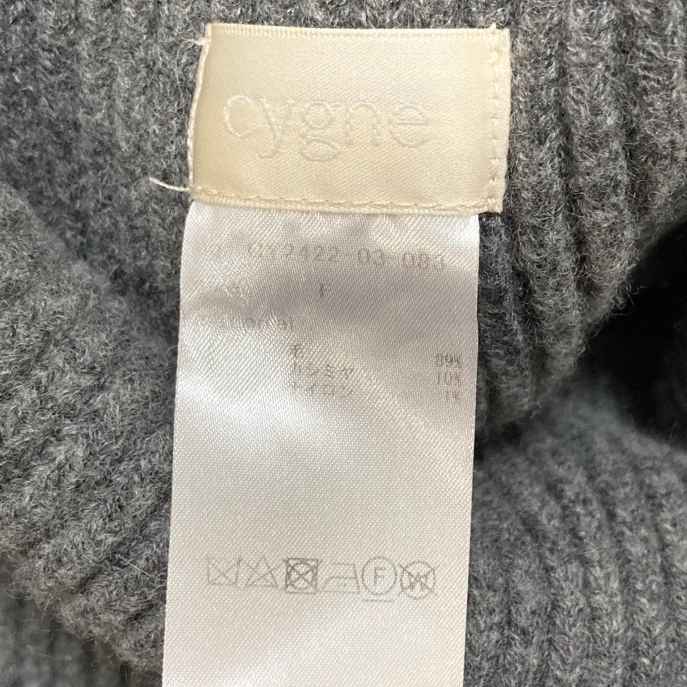 Other Other cygne charre Knit Sleeveless Turtleneck Textile Tops CY2422-03-083 DUTY FREE for USA Size ONE SIZE - 4 Thumbnail