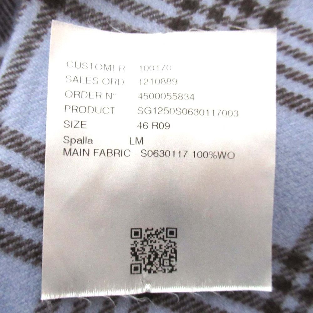 Other Other Sartorio Flannel Tailored Jacket Textile Outerwear SG1250S06301 DUTY FREE for USA Size ONE SIZE - 9 Thumbnail