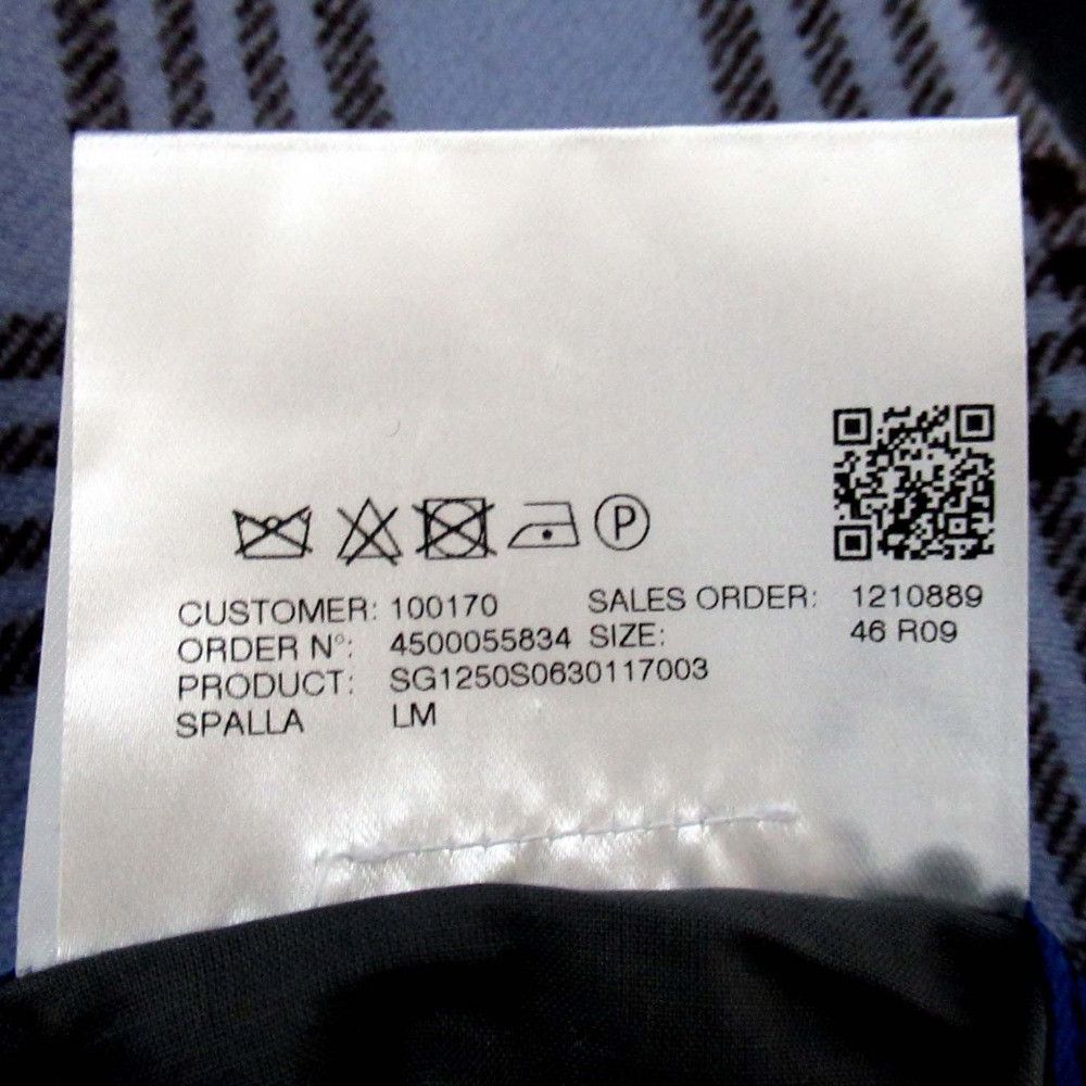 Other Other Sartorio Flannel Tailored Jacket Textile Outerwear SG1250S06301 DUTY FREE for USA Size ONE SIZE - 8 Thumbnail