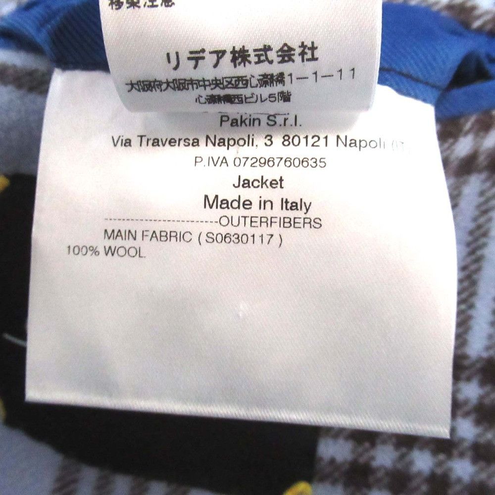 Other Other Sartorio Flannel Tailored Jacket Textile Outerwear SG1250S06301 DUTY FREE for USA Size ONE SIZE - 7 Thumbnail