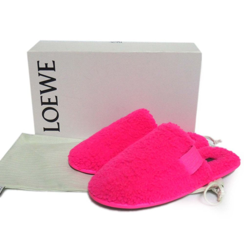 Loewe Loewe Loewe Mouton Slippers Fur Shoes DUTY FREE for USA Size ONE SIZE - 7 Thumbnail