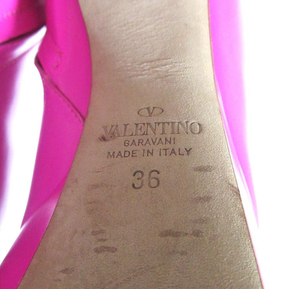 Valentino Valentino Valentino Garavani Platform Short Boots Leather Shoes DUTY FREE for USA Size ONE SIZE - 11 Thumbnail