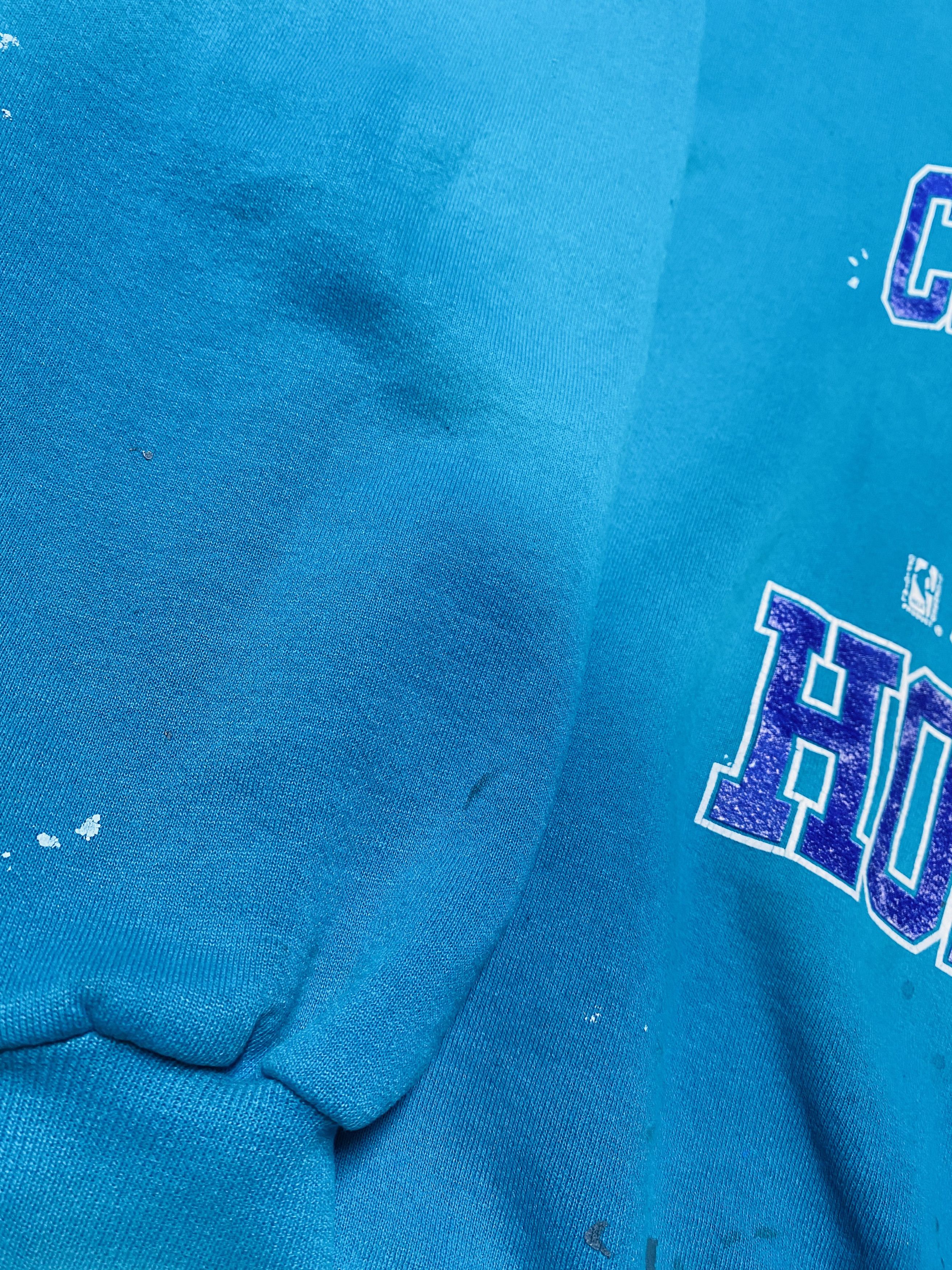 Vintage NBA Charlotte Hornets Crewneck Sweatshirt Teal Size US XL / EU 56 / 4 - 4 Thumbnail