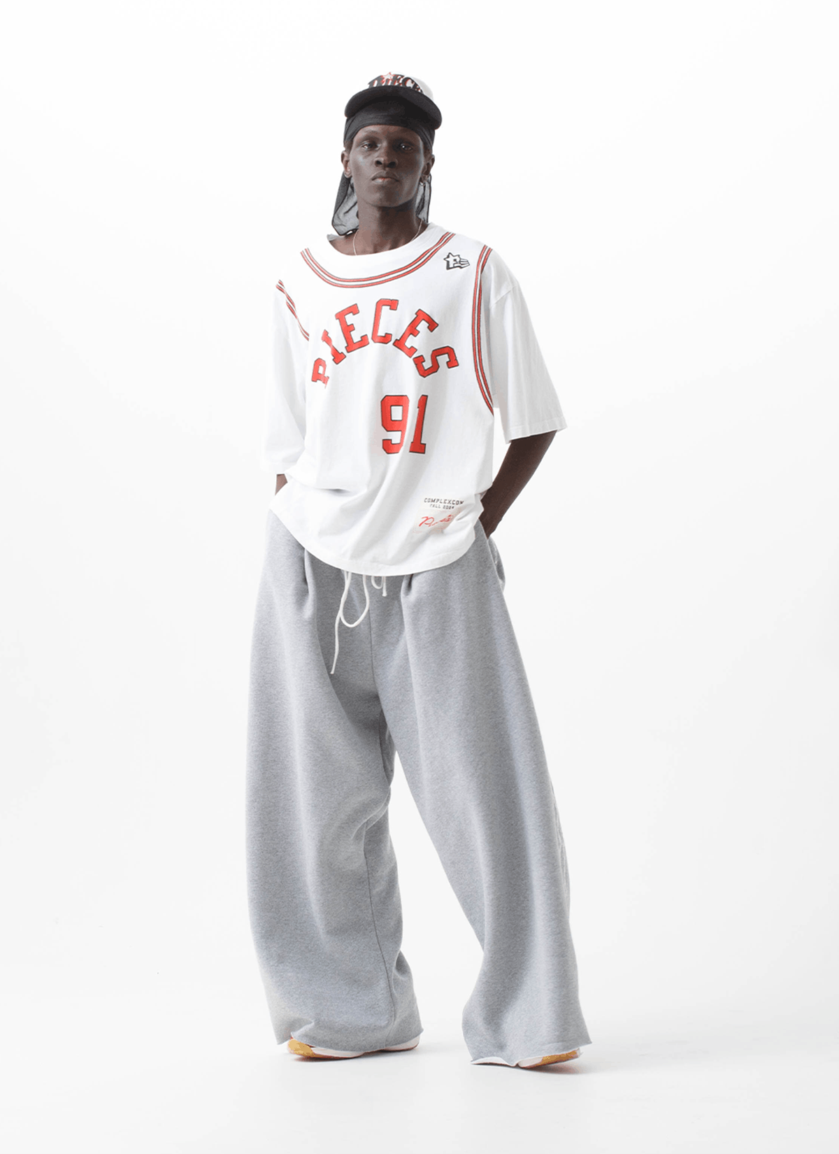 Other Pieces 91 Jersey Tee White Size US XL / EU 56 / 4 - 5 Thumbnail