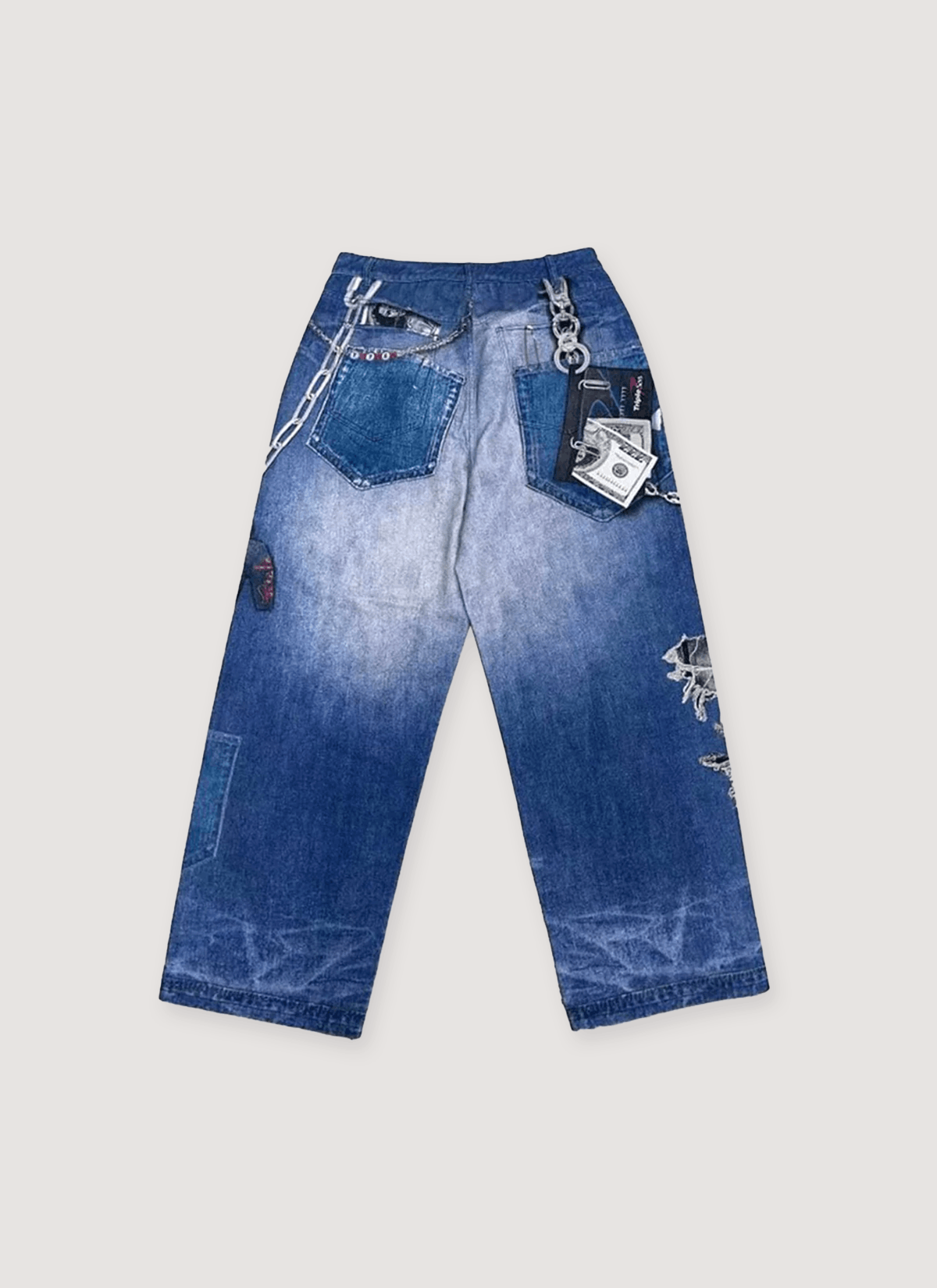 TRIPLE SEVENS 2D Denim Blue Size US 32 / EU 48 - 2 Thumbnail