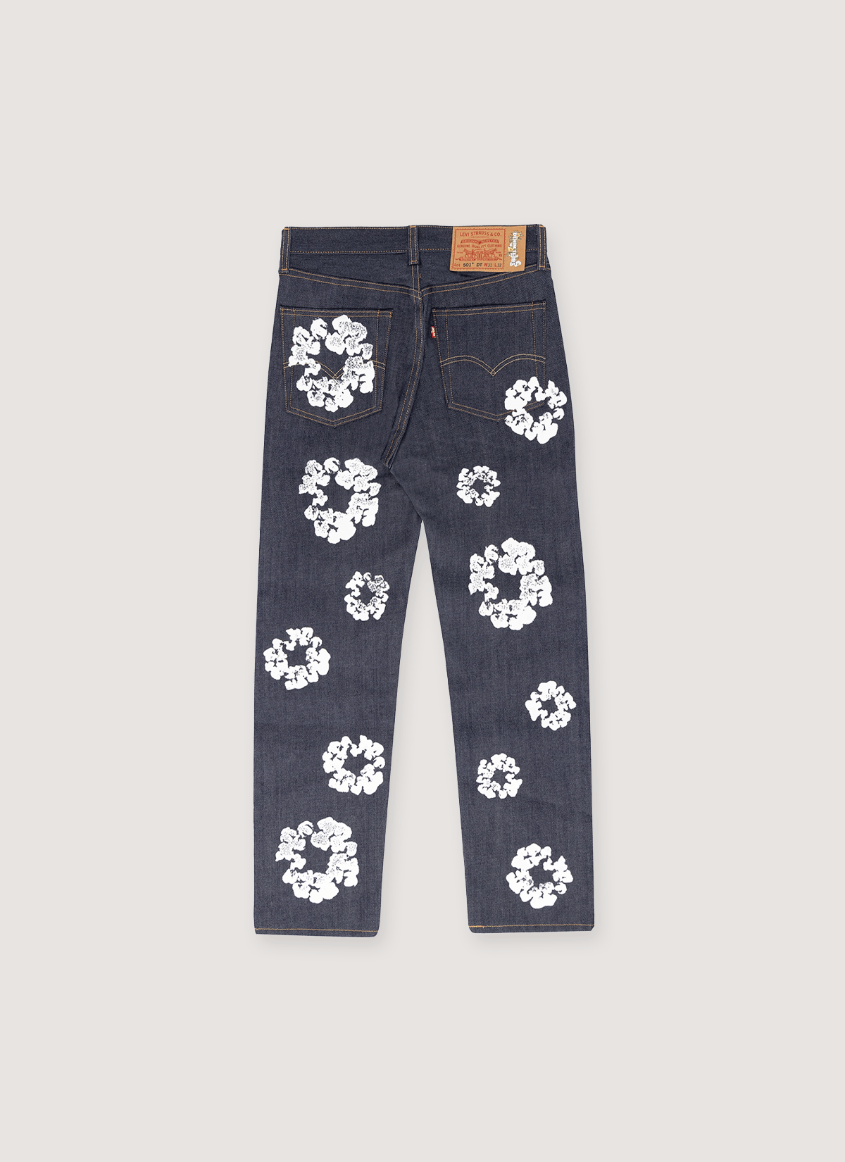 DENIM TEARS Cotton Wreath Jeans Selvedge Size US 30 / EU 46 - 2 Thumbnail