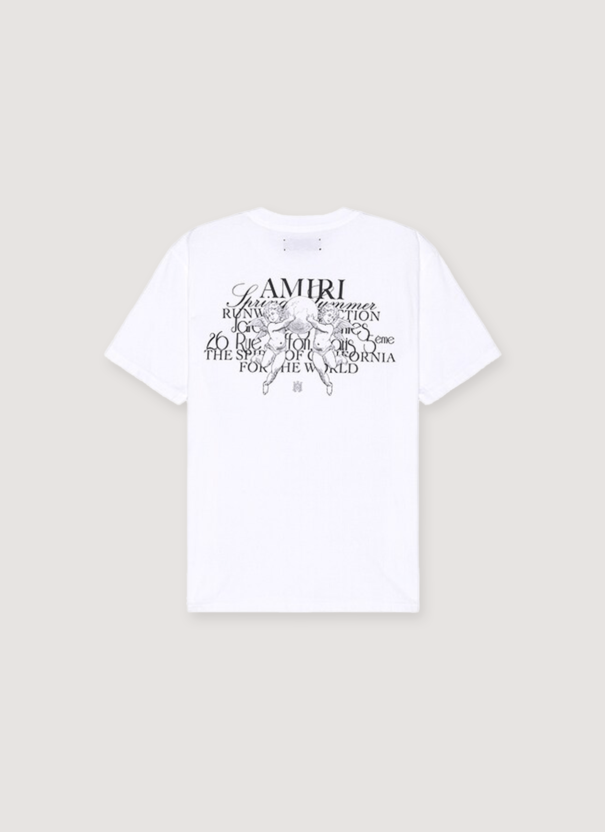 Amiri Cherub Text Tee Size US L / EU 52-54 / 3 - 2 Thumbnail