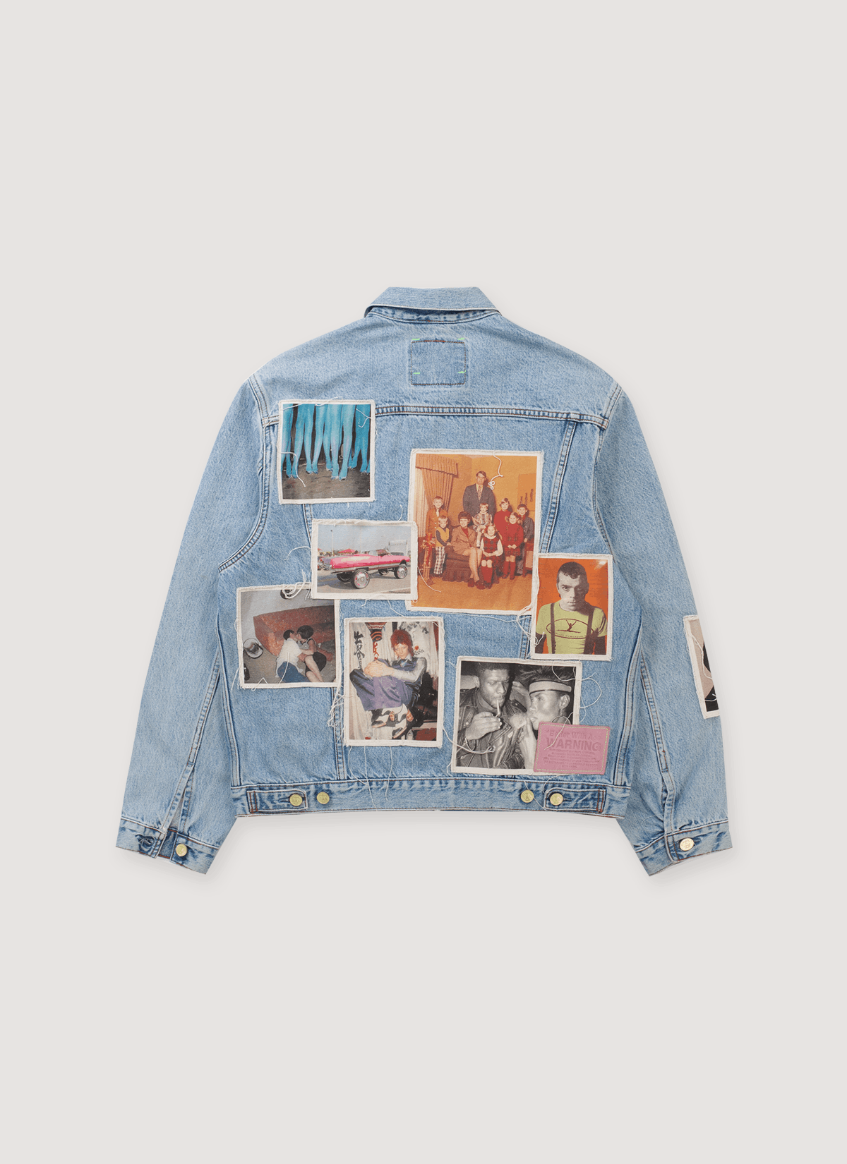 Better With Age Portrait Denim Jacket Indigo Size US L / EU 52-54 / 3 - 2 Thumbnail