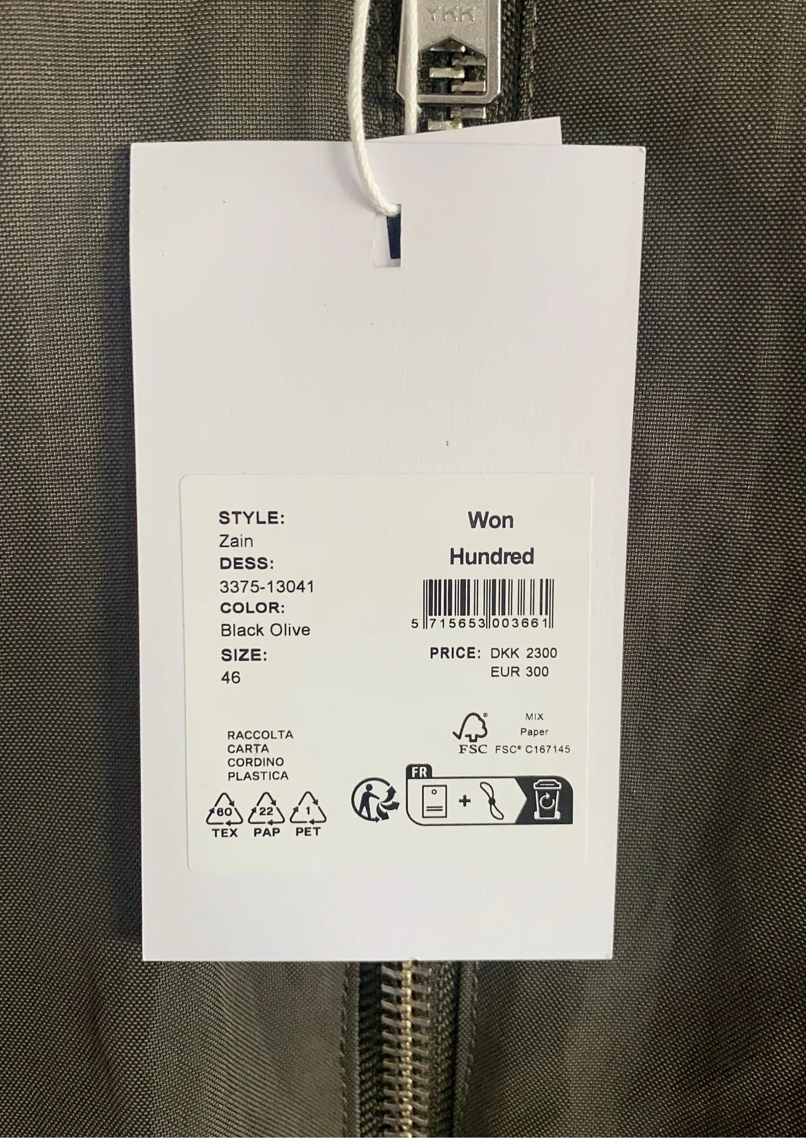 Won Hundred Won Hundred Zain Light Jacket Size US S / EU 44-46 / 1 - 5 Thumbnail