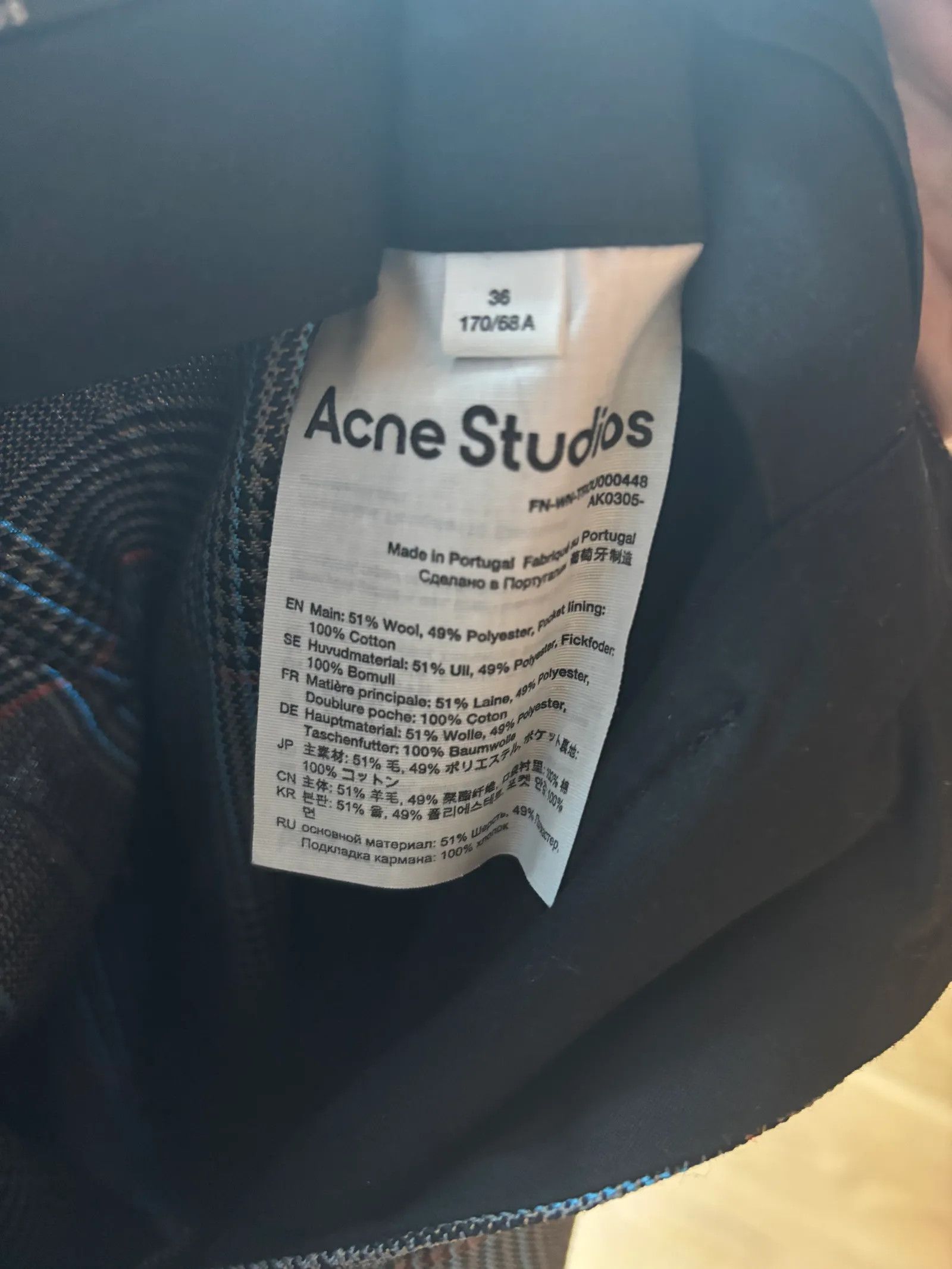 Acne Studios Acne Studios Blazer Size XS / US 0-2 / IT 36-38 - 5 Thumbnail