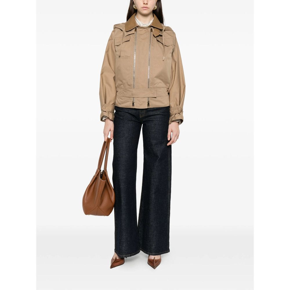 Fendi Fendi NEUTRALS Jackets - Bomber Jackets Size S / US 4 / IT 40 - 5 Thumbnail