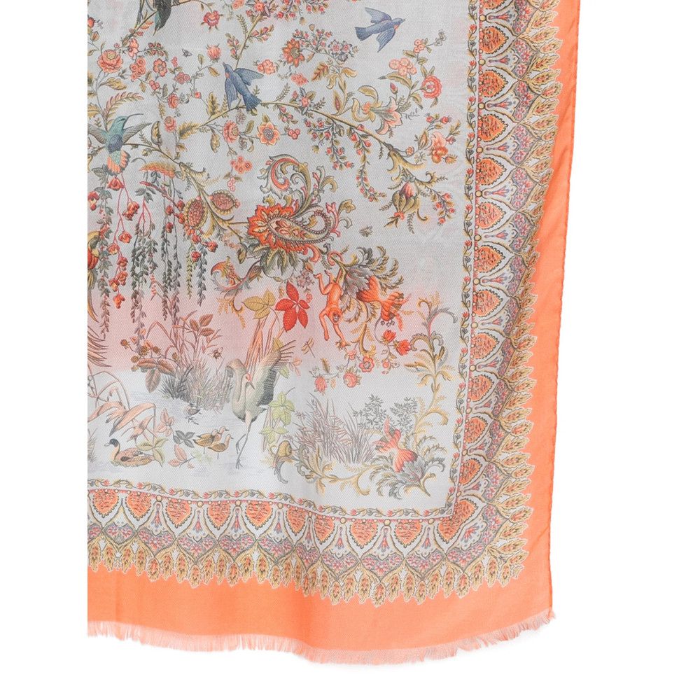 Etro Etro NEUTRALS Scarves Size ONE SIZE - 3 Thumbnail