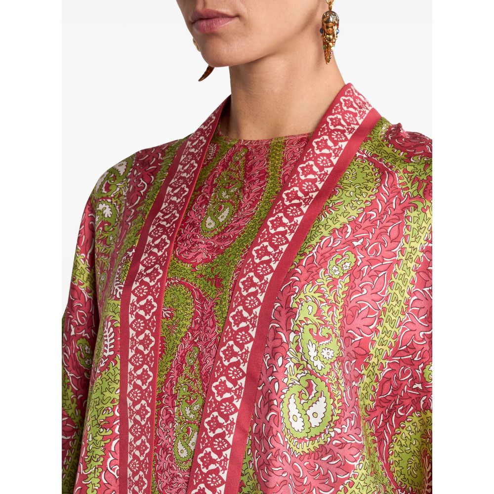 Etro Etro PINK Jackets - Oversized Jackets Size M / US 6-8 / IT 42-44 - 3 Thumbnail