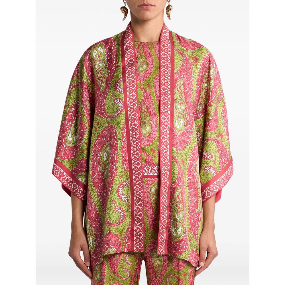 Etro Etro PINK Jackets - Oversized Jackets Size M / US 6-8 / IT 42-44 - 5 Thumbnail