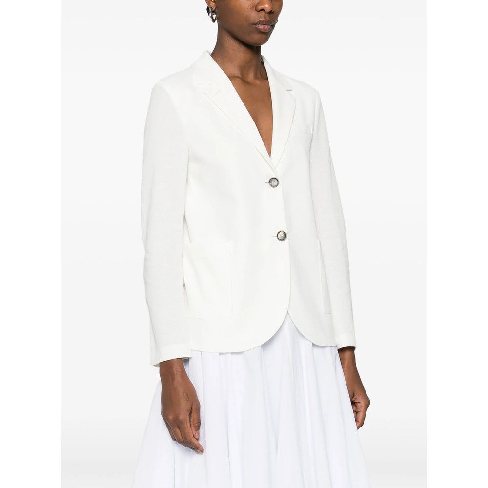 Harris Wharf London Harris Wharf London WHITE Jackets - Blazers Size M / US 6-8 / IT 42-44 - 5 Thumbnail